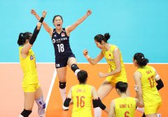 中国在国际排联女排世界杯上连续7连胜以3-0战胜